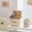 Để Bàn Thùng Rác Có Thể Dễ Thương Nhỏ Mini Hộ Gia Đình Mặt Bàn Trẻ Em Bàn Ký Túc Xá Văn Phòng Giỏ Giấy Hoạt Hình Dễ Thương Vui Vẻ 7GSV