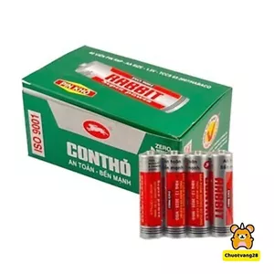 Combo 4 viên pin Con Thỏ AA an toàn, bền mạnh