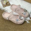 2026 Phong Cách Mới Ballet Lỗ Giày Nữ Mặc Ngoài eva Mùa Hè Dép Baotou Bên Ngoài Mặc Dép Chống Trơn Trượt Dây Đeo Kim Cương