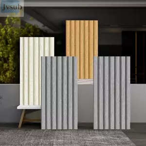 Nhãn dán hạt gỗ JVSUB, Nhãn dán tường chống thấm nước PVC, Nhãn dán gạch tường tự dính sọc trang trí chống ẩm Nhà bếp