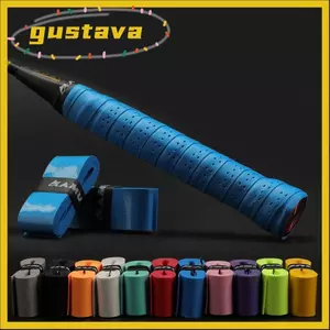 Băng Khăn Vợt Cầu Lông GUSTAVA, Băng Hút Mồ Hôi Dày Chống Trơn Trượt, Tay Cầm Khăn Tennis Microfiber Bền Đẹp