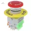 Nắp Nấm 1NO 1NC DPST Nút Nhấn Dừng Khẩn Cấp AC 660V 10A Công Tắc mới