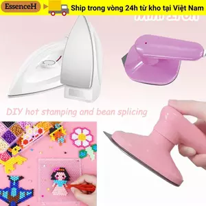 ESSENCEH Mini Ironing Beads Eectric Iron, Hạt Nhựa DIY Craft Collage Beans Tool, Giáo Dục Sáng Tạo Xếp Hình Sắt Handmade Hạt Đồ Chơi