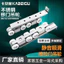 Thép không gỉ Treo Bánh Xe 4 Bánh 8 Bánh Xe 6 Bánh Tủ Quần Áo Cửa Trượt Cửa Bếp Phòng Tắm Cửa Trượt Bánh Xe Hợp Kim Kẽm Pul