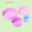 1 Khuôn Hình Tròn Silicon Bánh Nhỏ Chảo Nướng DIY Mousse Fondant Khuôn Xi Lanh Cho Bánh Ngọt Món Tráng Miệng Thạch Dụng Cụ Nhà Bếp