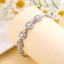 Mô phỏng Phát sóng trực tiếp Kim cương Cảm giác trang trí Full Nữ Tính khí Seal Thiết kế thời trang Niche Hand Princess Tourmaline