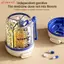 Thuốc AFTEROF, Hộp đựng thuốc hình tròn di động, Hộp đựng thuốc đa ngăn dễ mang theo