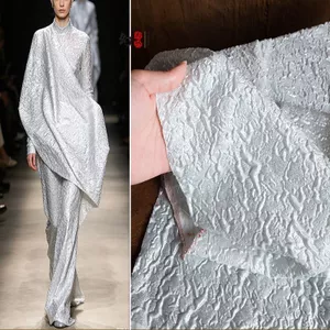 Gilt Xếp Ly Kết Cấu Vải Drap Mịn Không Dễ Biến Dạng Đầm Hanfu Phù Hợp Với Sườn Xám Thiết Kế Vải 6.29