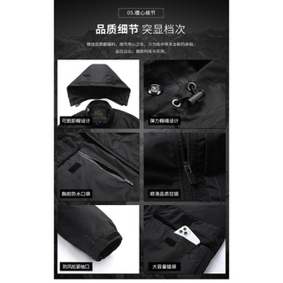 Áo Khoác 8XL Size Lớn,Detachble Hoodie, Chống Gió, Phù Hợp Nam/Nữ Cho Hoạt Động Ngoài Trời