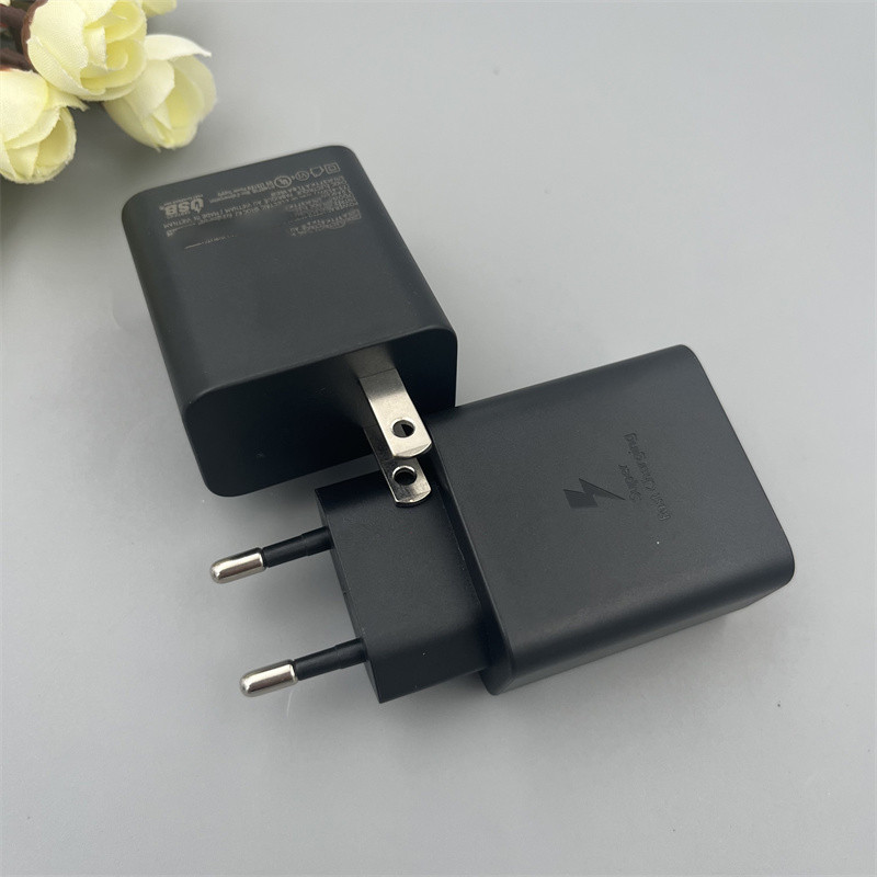 Dành Cho Chính Hãng Samsung S24 S25 Ultra Sạc 45W Sạc Nhanh Cho Galaxy S23 S22 Note20 Ultra Z Flip Fold 7 6 5 4 + 1.8M 5A Cáp