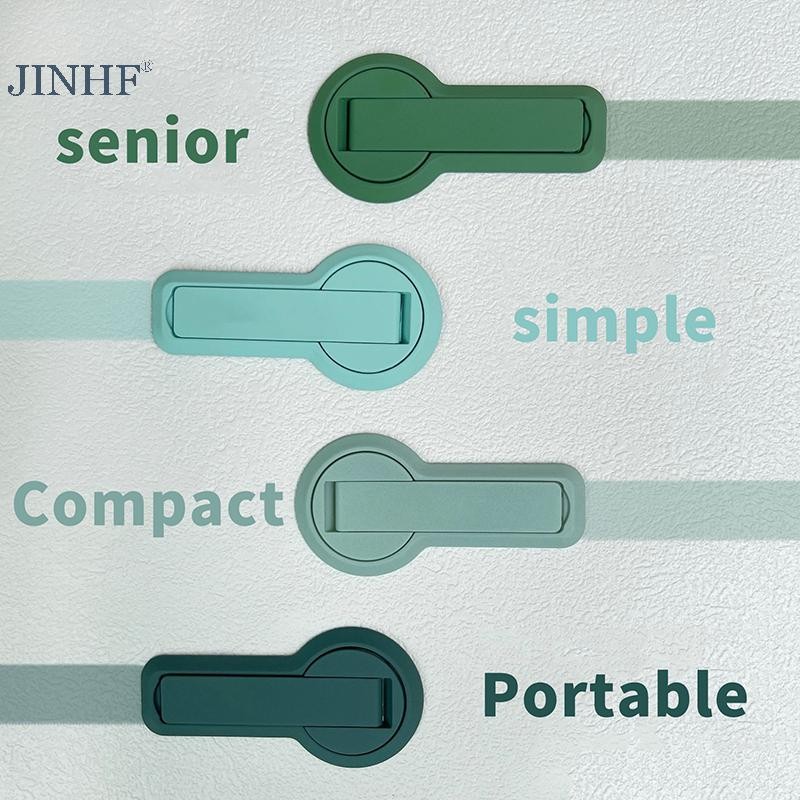 JINHF Di Động Tự Dính Giá Đỡ Điện Thoại Di Động Chân Đế Có Thể Gập Lại Để Bàn Điện Thoại Gắn Chân Đế Cho Android HOT