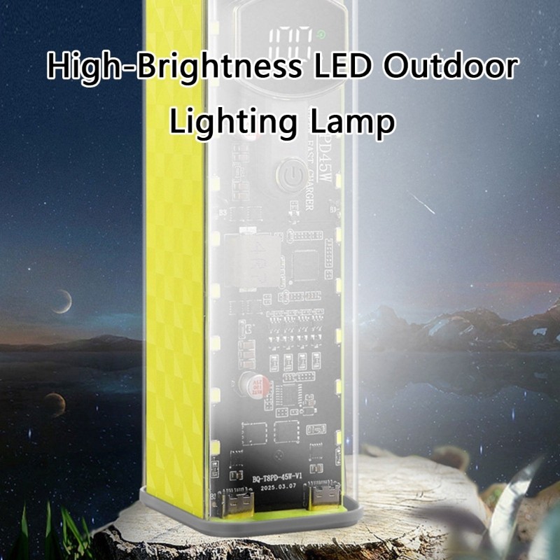 Bộ xây dựng mô-đun ngân hàng có thể sạc lại PCF * 18650 Cổng đôi sạc nhanh