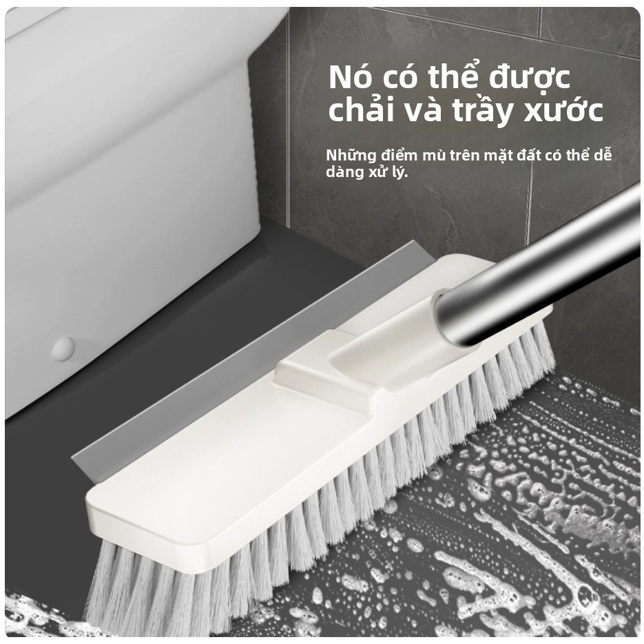 Chổi Cọ Nhựa Lau Sàn Chất Lượng Cao - Bàn Chải Cứng Đánh Bay Vết Bẩn, Dễ Sử Dụng