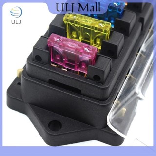 ULJ 6 Way Circuit Standard ATO Blade Fuse Box 12V / 24V Cầu chì khối giữ cầu chì ô tô.