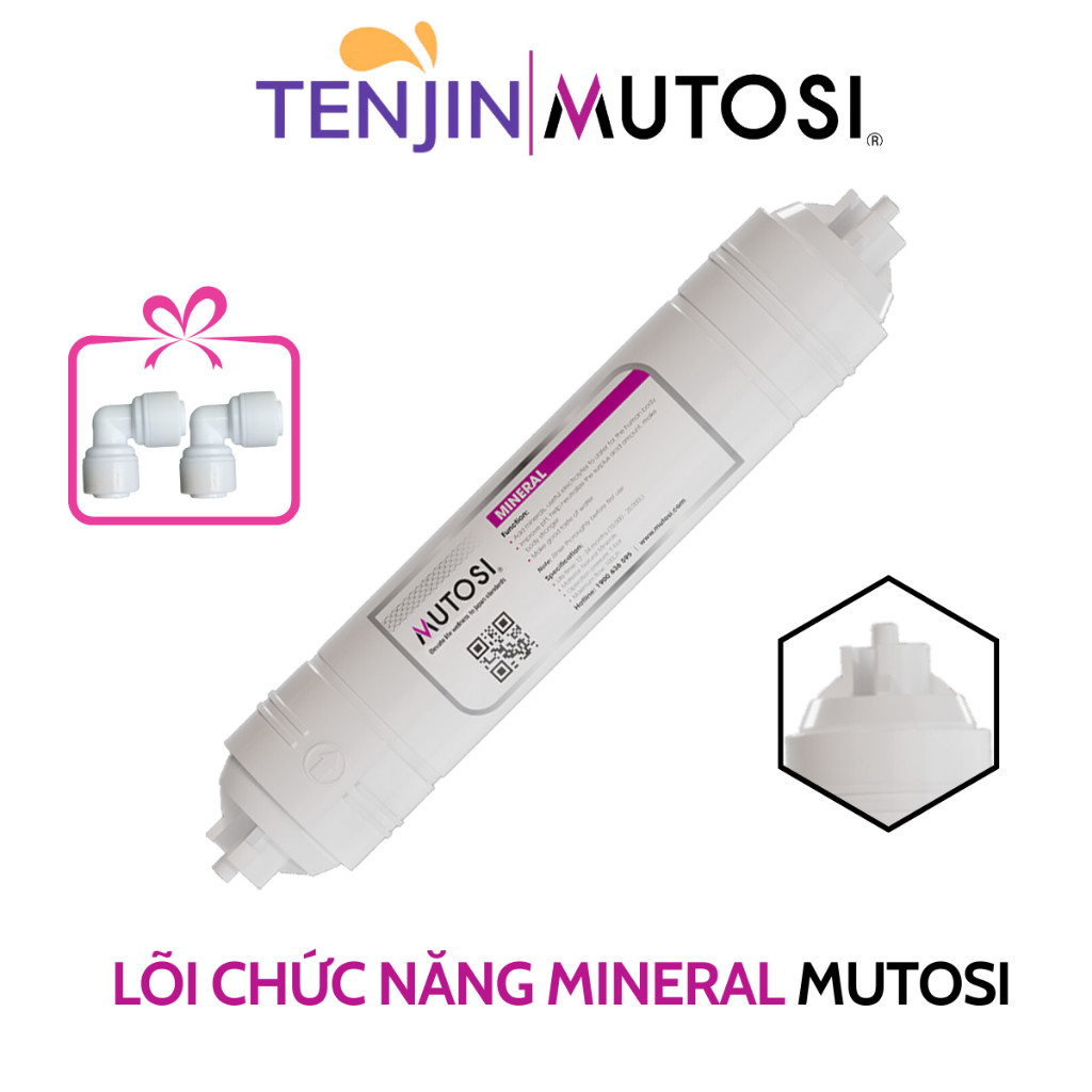 Combo 8 Lõi Lọc Nước Mutosi Cho Máy Lọc Nước RO 8 Cấp Lọc SD 123 Thường, RO 50, T33, Min, Far, Nano