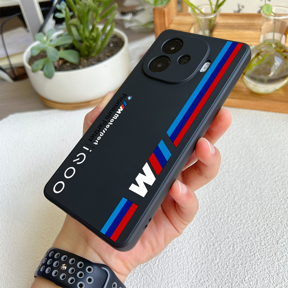 Ốp điện thoại silicon mềm thiết kế BMW Motorsports cho IQOO 13 / 12 / 11 Pro Z9 Turbo Z10 Turbo Pro Neo 10 Pro Plus Z9X Neo 9 iQOO Cover