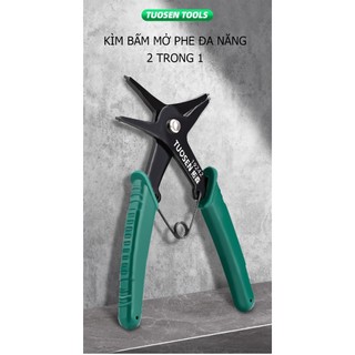 Dụng Cụ Kẹp Mở Phe 2 Đầu – Kìm Tháo Phe Trong Ngoài Tiện Dụng, Đa Năng, Chất Liệu Thép Bền
