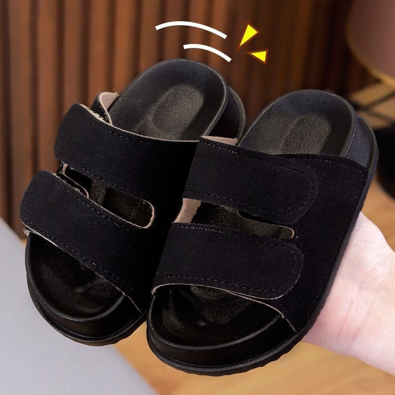 Người Lười Pháp Slip-On Trẻ Em Birkenstock Giày Mùa Hè Phong Cách Mới Bé Trai Bé Gái Vừa Lớn Trẻ Em Mặc Ngoài Thường Ngày Flip @