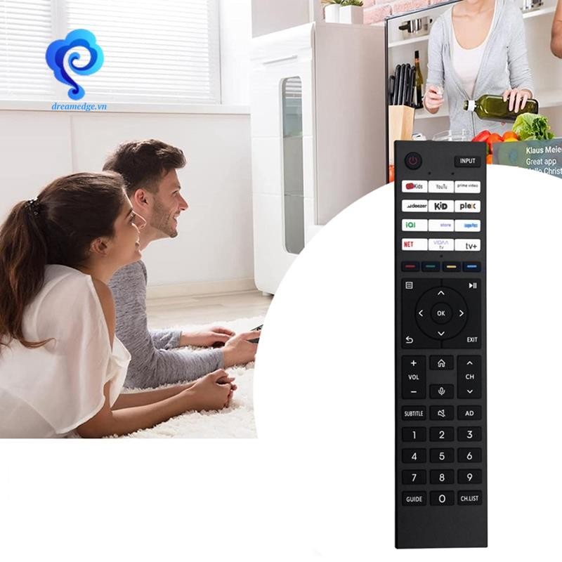 [dreamedge] Thay thế điều khiển từ xa CT-9047 cho điều khiển từ xa TV LED Android thông minh 4K