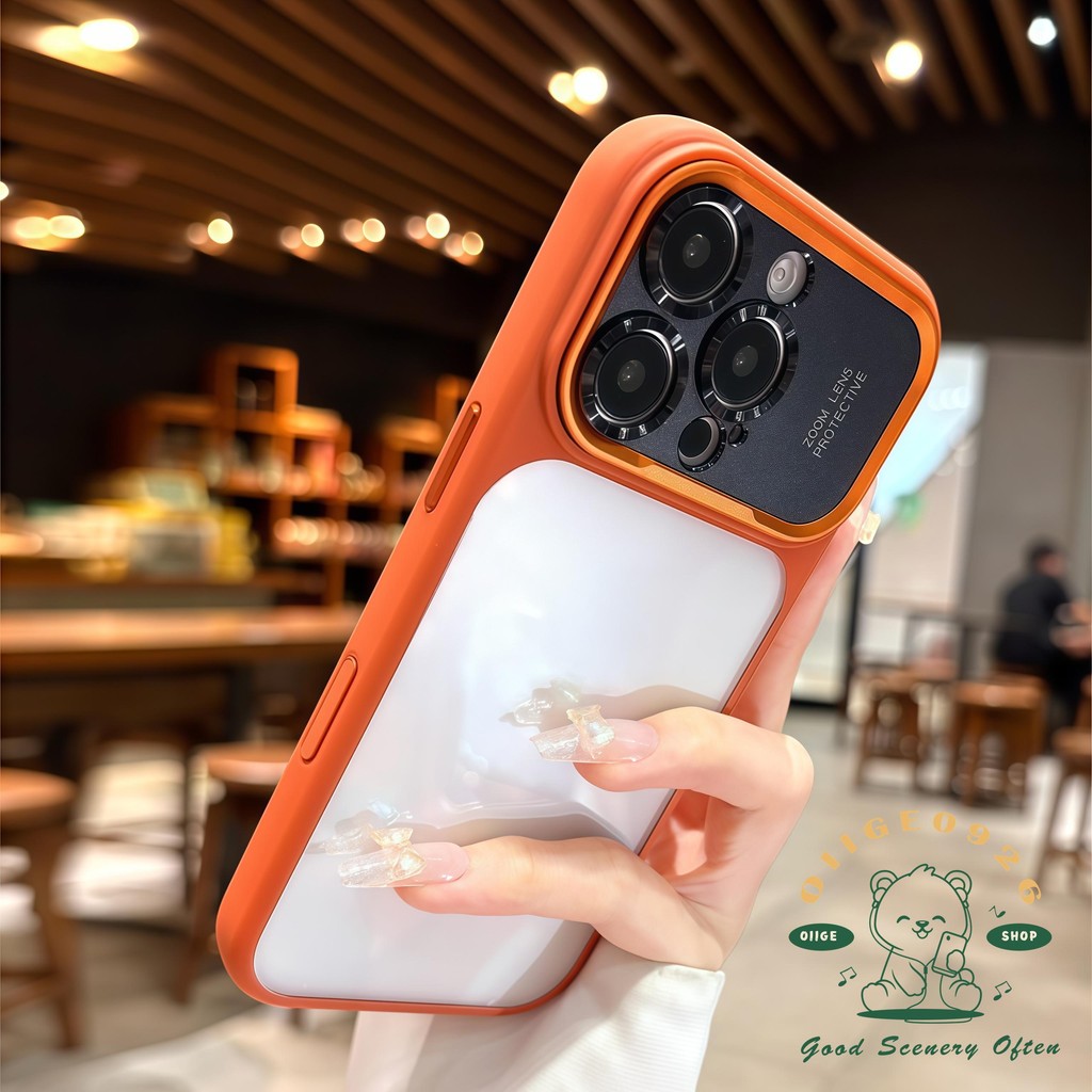 【 Ốp lưng iPhone17 】 giây thay đổi ống kính cảm giác từ tính Vỏ điện thoại iphone17 Pro Max 16 15 14 13 cho vỏ iPhone Vỏ mềm silicon TPU chống sốc