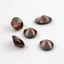5A Màu Cà Phê Hình Bầu Dục Cắt Cubic Zirconia 15 / 30 Chiếc 3x5mm ~ 10x12mm Đá CZ Rời Cho Trang Sức DIY
