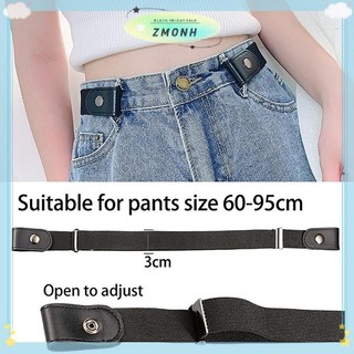 Thắt lưng không có khóa ZMONH cho quần jean, Thắt lưng co giãn có khóa cho nữ / nam, Thắt lưng