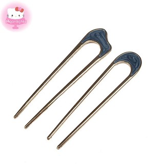 Moonlights Metal U Shape Hair Stick Nữ Thanh Lịch Men Kẹp Tóc Nữ Mũ Mới EN