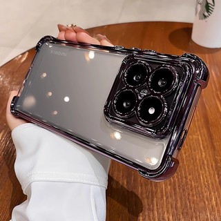 Ốp lưng trong suốt chống sốc không ố vàng cho Xiaomi 13 14 15 15T Pro Ultra 15S Pro Redmi Note 11 12 13 14 Pro 5G K60U
