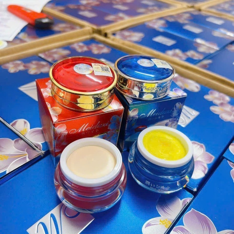 Kem Bôi Tiêu Chuẩn - [Thương hiệu Nhật Bản] Bộ kem dưỡng da ngày và đêmEIDUZI 20g – Dưỡng ẩm sâu