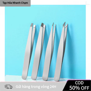 Bộ 4 Nhíp Nhổ Lông Mày Chất Lượng Cao, Thép Không Gỉ 304 Bền, Chuyên Nghiệp, Thích Hợp Nhổ Lông Nhỏ Ngắn, Lý Tưởng Cho M