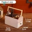 Gamchiano Nhà Búp Bê Hộp Dụng Cụ Nhà Búp Bê Trang Trí Trẻ Em Bằng Gỗ Mô Phỏng DIY Giả Vờ Chơi Đồ Chơi Đồ Trang Trí Mini Phụ Kiện Nhà Búp Bê