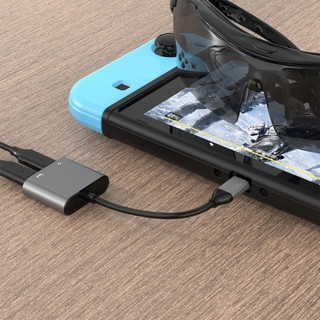 EZ Tốc độ tốt USB C Dongle 4K Truyền Video Sạc giao hàng nguồn 100W