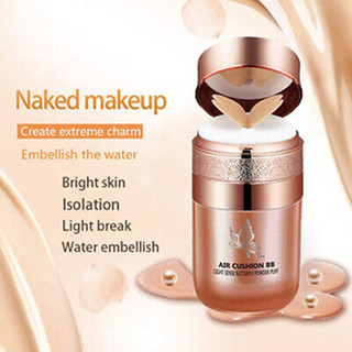 Bướm Puff Air Cushion BB Cream Tự Nhiên Lâu Dài Dưỡng Ẩm Che Khuyết Điểm BB Cream Cho Làm Đẹp Mỹ Phẩm Phụ Kiện