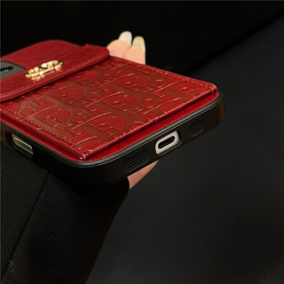 CD Vintage Da Cao Cấp Đựng Thẻ Thời Trang Ốp lưng iphone 17 17Air 16promax 16 15 14 13 12 11 Pro Max XsMax XR X Xs 7 8 Plus Ốp lưng