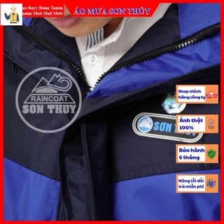 K5_Bộ áo mưa 2 lớp Sơn Thủy K5 dobaoholaodonghn, bộ quần áo mưa thời trang cao cấp màu xanh cải tím than