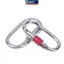MAKY 25KN Độ bền cao Leo núi an toàn Lo Bule Điện di hình chữ O Chuyên nghiệp Carabiner Rappelling Leo núi Tiếp liệu VN