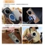 Shunda Giá đỡ xoay Vòng từ tính Vỏ da PU họa tiết vải lanh cho Vivo X Fold3 Pro X Fold5 Vỏ cứng bảo vệ
