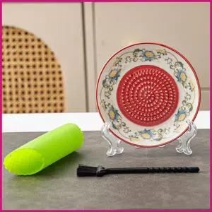 Gốm Tỏi Xay Sứ Dụng Cụ Nhà Bếp Hành Đĩa Mài Cho Gia Đình Nấu Ăn Cha Mẹ Đầu Bếp Ký Túc Xá Ngày Lễ shopidaevn