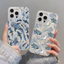 Ốp Điện Thoại Cá Voi Cá Mập Dễ Thương Cho Realme 16 15 14 Pro 15T C83 C53 C67 C51 C63 C55 C65 C21Y C25Y C75 11 12 13 14 Pro Plus Ốp Lưng Thời Trang Bạc Laser Lông Vũ Họa Tiết Mờ Cứng