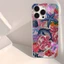 Ốp Điện Thoại Cá Voi Cá Mập Dễ Thương Cho Realme 16 15 14 Pro 15T C83 C53 C67 C51 C63 C55 C65 C21Y C25Y C75 11 12 13 14 Pro Plus Ốp Lưng Thời Trang Bạc Laser Lông Vũ Họa Tiết Mờ Cứng