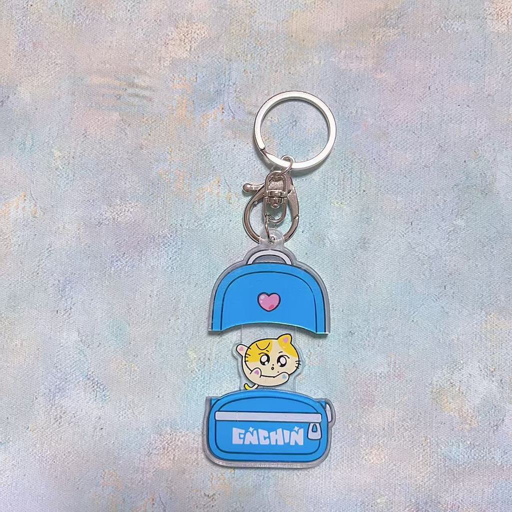 Móc khóa móc khóa Acrylic thần tượng kpop Enhypen ENCHIN (Có thể co giãn)