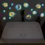 B & N Glow-in-the-Dark Ocean Fish Toilet Stier Trang trí phòng tắm Tự dính và có thể tháo rời Trang trí tường phòng khách tại nhà.