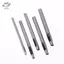 HFTOY 3 5 Chiếc Hình Bầu Dục Da Lỗ Bộ Thép Rỗng Thủ Công Dụng Cụ Cho Ví Handmade Sửa Chữa Túi ~