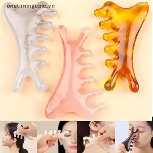 VFZ Body Meridian Massageb Nhựa Năm Răng Rộng Châm Cứu Trị Liệu Tuần Hoàn Máu Chống Tĩnh Điện Mịn Tóc OTE