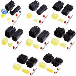 1 bộ 1 / 2 / 3 / 4 / 6 / 8 / 10 / 12 Pin Way Đầu nối dây chống nước Cắm đầu nối ô tô Đẹp