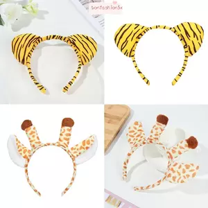 ITRUMPET Động Vật Tai Băng Đô Hoạt Hình Sang Trọng Sinh Nhật Halloween Cung Cấp Tiệc Giáng Sinh