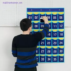 Biểu đồ nhà thơ được đánh số trên cửa Dụng cụ học tập tại nhà Túi lưu trữ trang trí lớp học cho điện thoại di động Giá đỡ máy tính MỚI