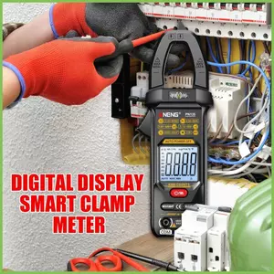 Máy đo kẹp 4000 Đếm Máy kiểm tra DC không tiếp xúc Máy đo kẹp hiển thị kỹ thuật số tự động cho điện áp hiện tại gelhvn