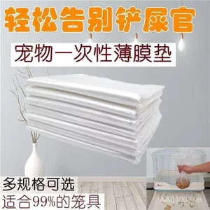 Khay Thú Cưng Vệ Sinh Túi Lồng Chó Túi Đựng Rác Chim Thỏ Lồng Dùng Một Lần Phim Bao Khung Xe Cung Cấp JCIG