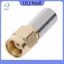 ULJ 5 chiếc sma nam cắm rf đầu nối đồng trục uốn cho rg58 rg142 rg400 lmr195.